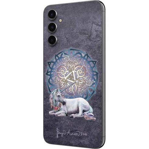 Brigid Ashwood Celtic Unicorn Galaxy A14 5G Skin